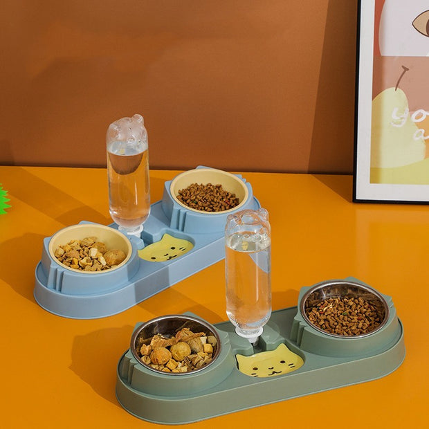 CleanBowl™ Anti-Spill Food & Water Set