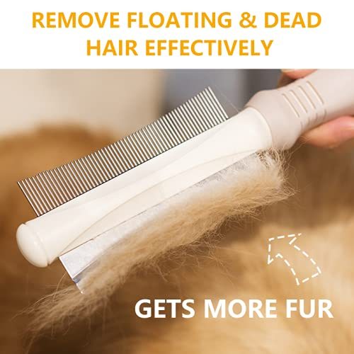 PetSpa™ 2-in-1 Grooming Brush & Deshedding Comb