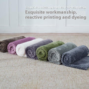 Summer Coral Fleece Blanket For Dogs Sleeping Pets
