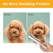 PetSpa™ 2-in-1 Grooming Brush & Deshedding Comb