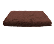 Plush Square Pet Bed Wave Memory Foam Deep Sleep Dog Sofa Bed