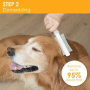 PetSpa™ 2-in-1 Grooming Brush & Deshedding Comb