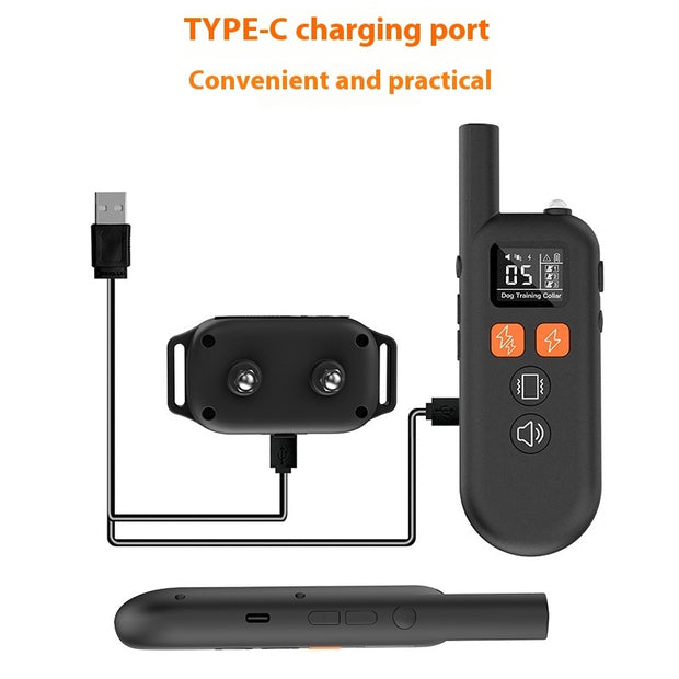 Remote Control Bark-stop Collar Pet Trainer